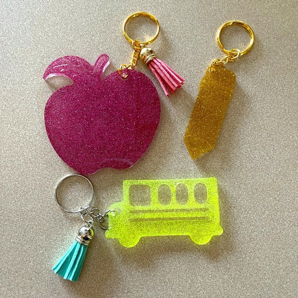 🎉🎉HP🎉🎉 Handmade Teacher/Back to School Keychains
